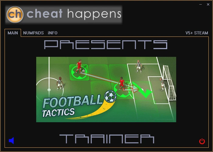 Football Tactics: Трейнер/Trainer (+2) [5+: Steam] {elDDS}