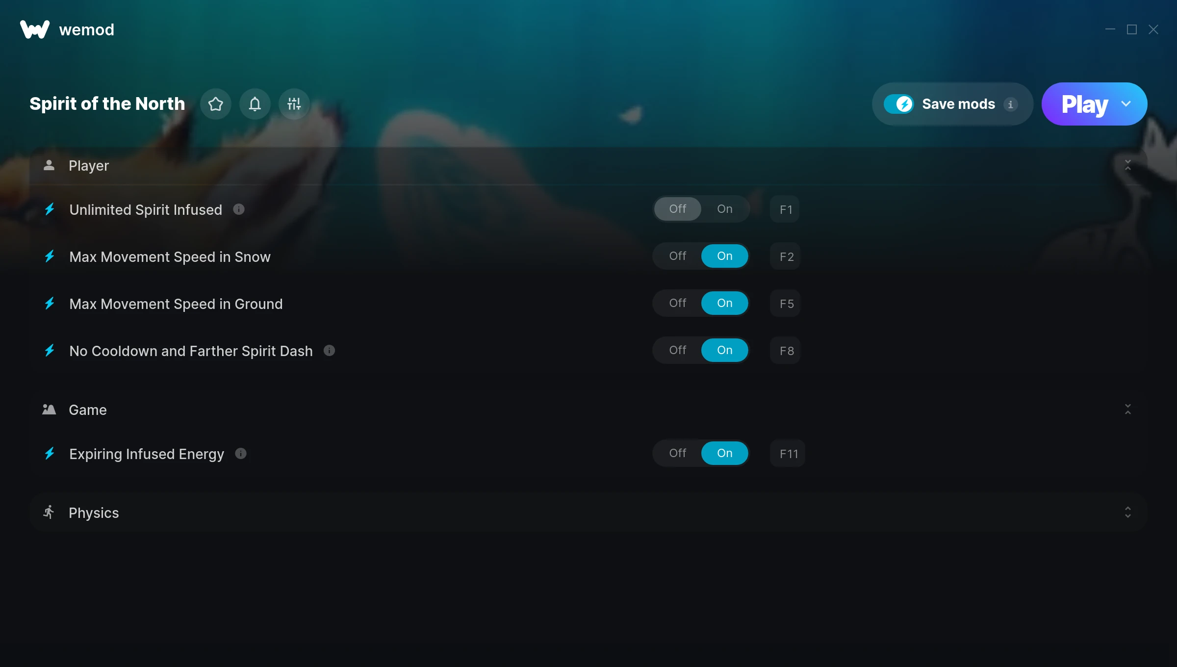 Spirit of the North "Трейнер +17" [UPD: 15.08.2025] {Switchyyyy / WeMod}