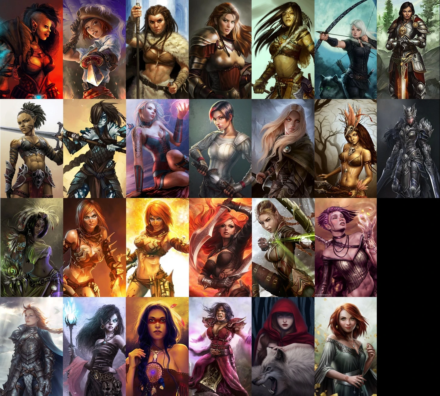 Pillars of Eternity "Огромный пак портретов"