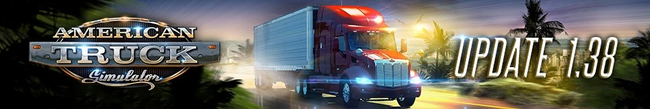 Релиз патча 1.38 для American Truck Simulator