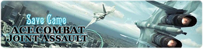 Ace Combat: Joint Assault: сохранение (100% пройдено) [PSP/US/JP]