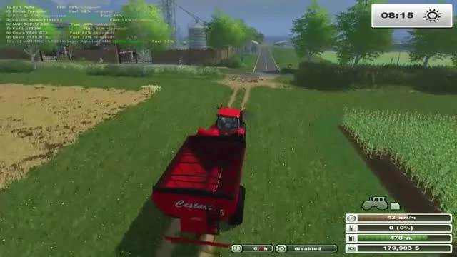 Farming Simulator 2013 (S3) Vojvodina - Утро туманное (стрим)