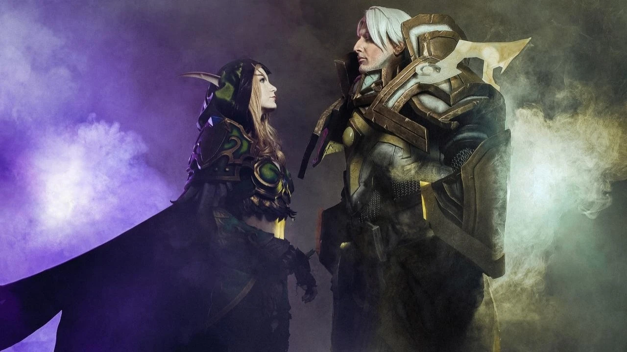 Косплей Туралиона и Аллерии Ветрокрылой из World of Warcraft