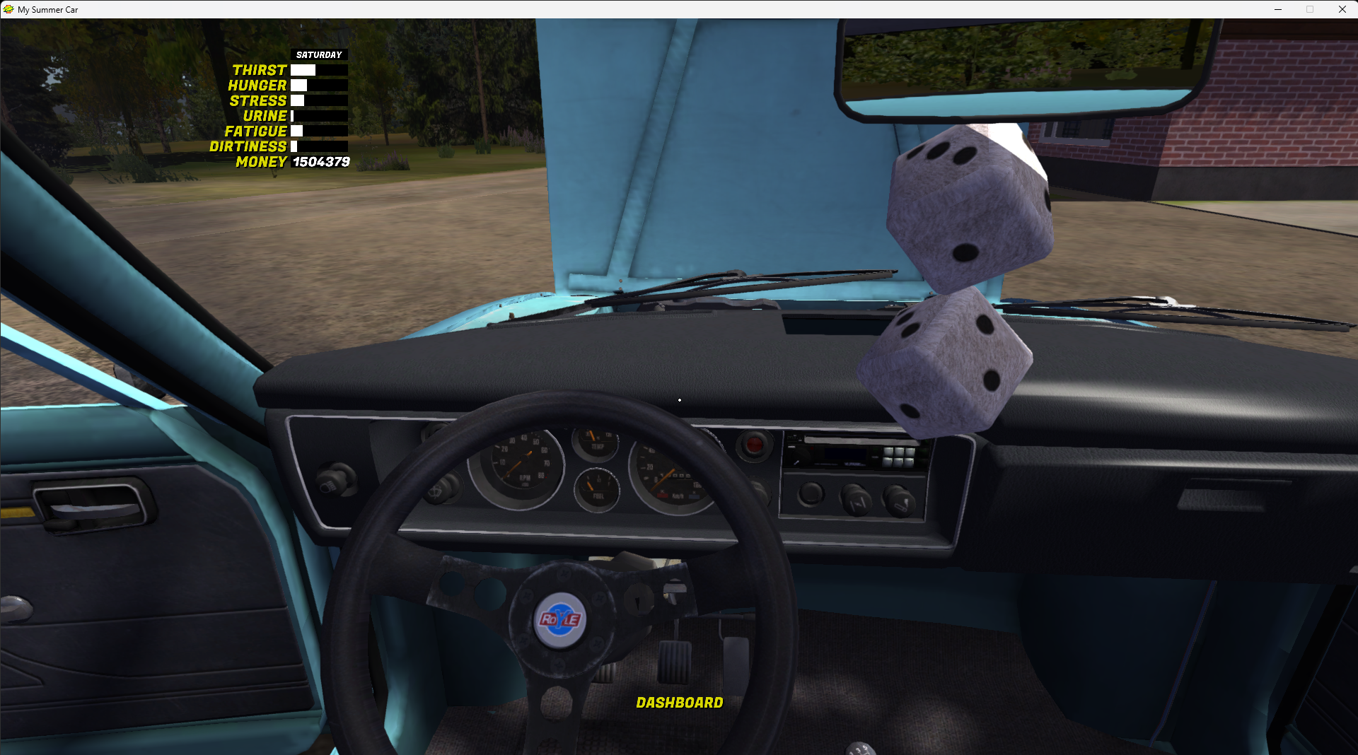 My Summer Car "Сохранение - Стандартная машина с небольшими доработками"