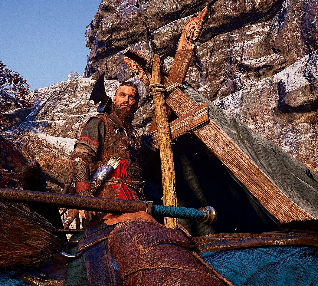 Assassin's Creed: Valhalla "Подкручена резкость, яркость"