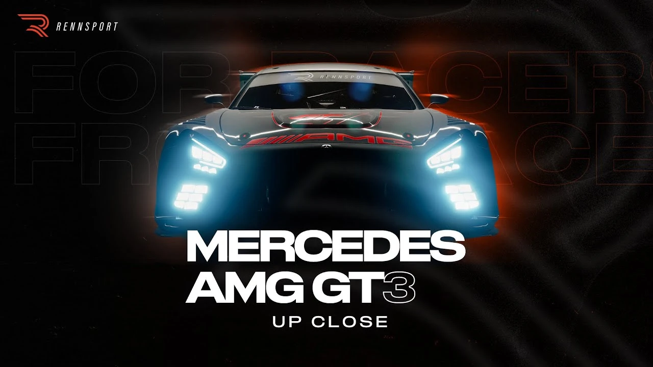 Новый трейлер Mercedes-AMG GT3 из игры RENNSPORT
