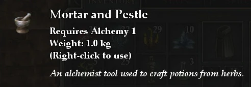 Legend of Grimrock 2 - Рецепты