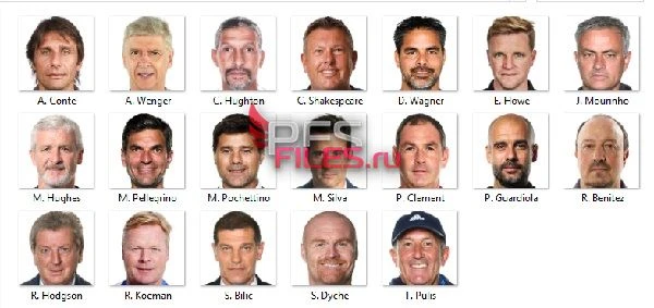 PES 2018 "Managers Name and Pics v1.0 [PS4-PC]"