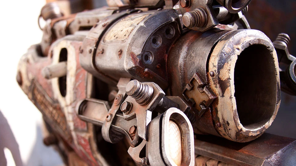 Поклонник Gears of War воссоздал Digger Launcher из Gears of War 3