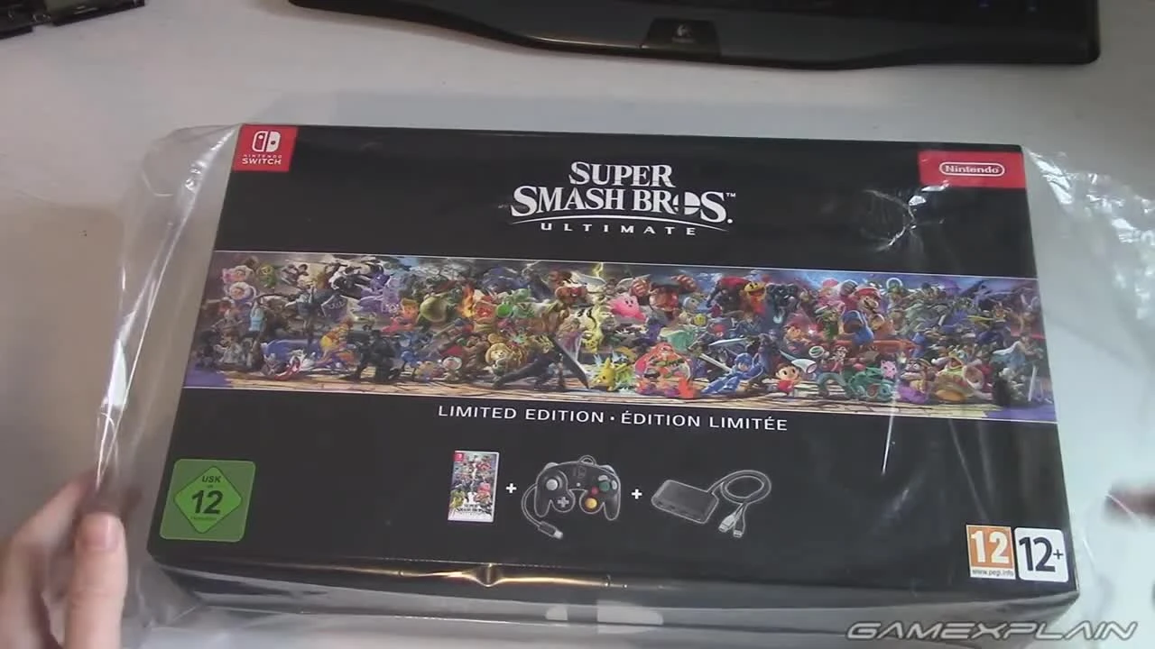 Распаковка - Super Smash Bros. Ultimate: Limited Edition