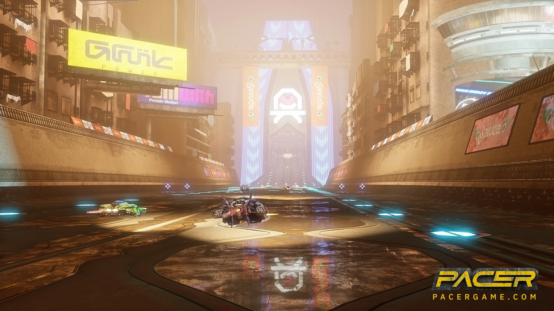 Антигравитационная гоночная аркада PACER выйдет на трассу в сентябре