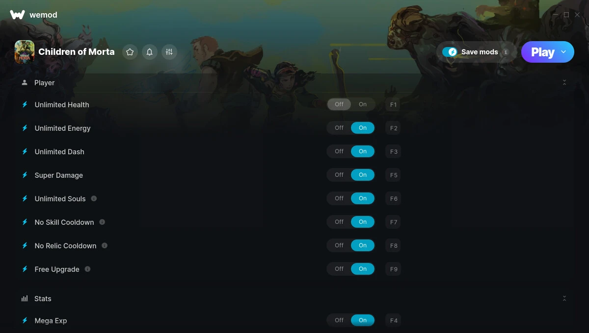 Children of Morta "Трейнер +9" [UPD: 07.08.2024] {MrAntiFun / WeMod}