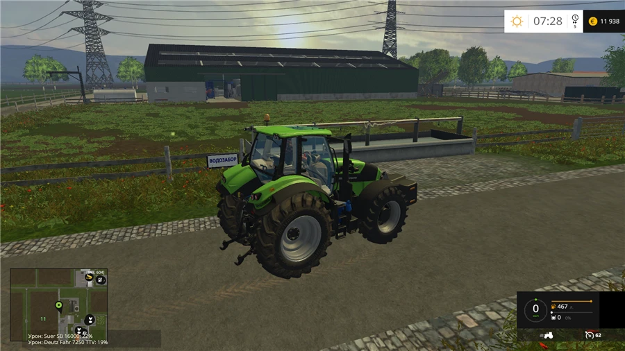Farming Simulator 15 "Карта Projekt Unna 2015 v 5.4.1, русифицированная"