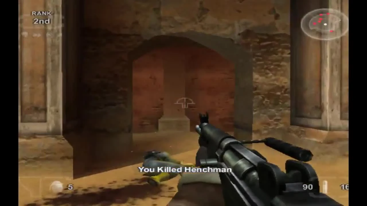 Чит на человеческие звуки оружия в TimeSplitters