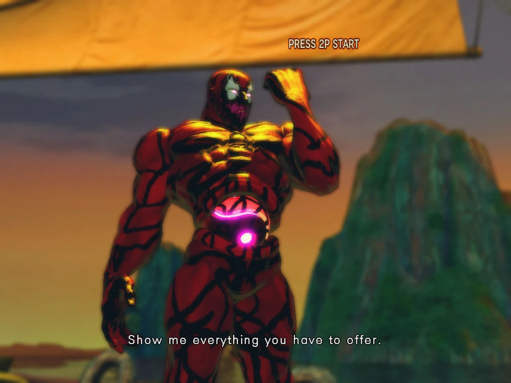 Street Fighter 4 "Carnage Seth"