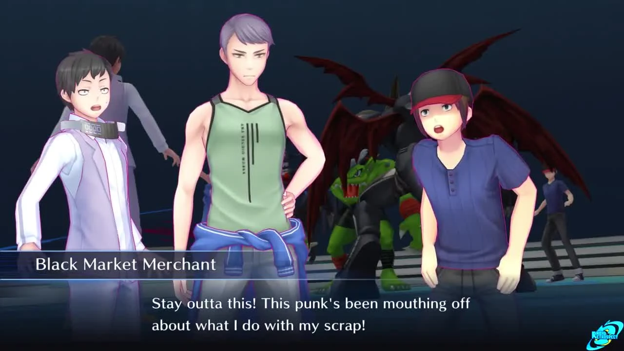 Digimon Story: Cyber Sleuth - Прохождение часть 1