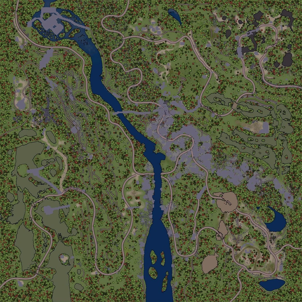 MudRunner "Карта Волчий регион"