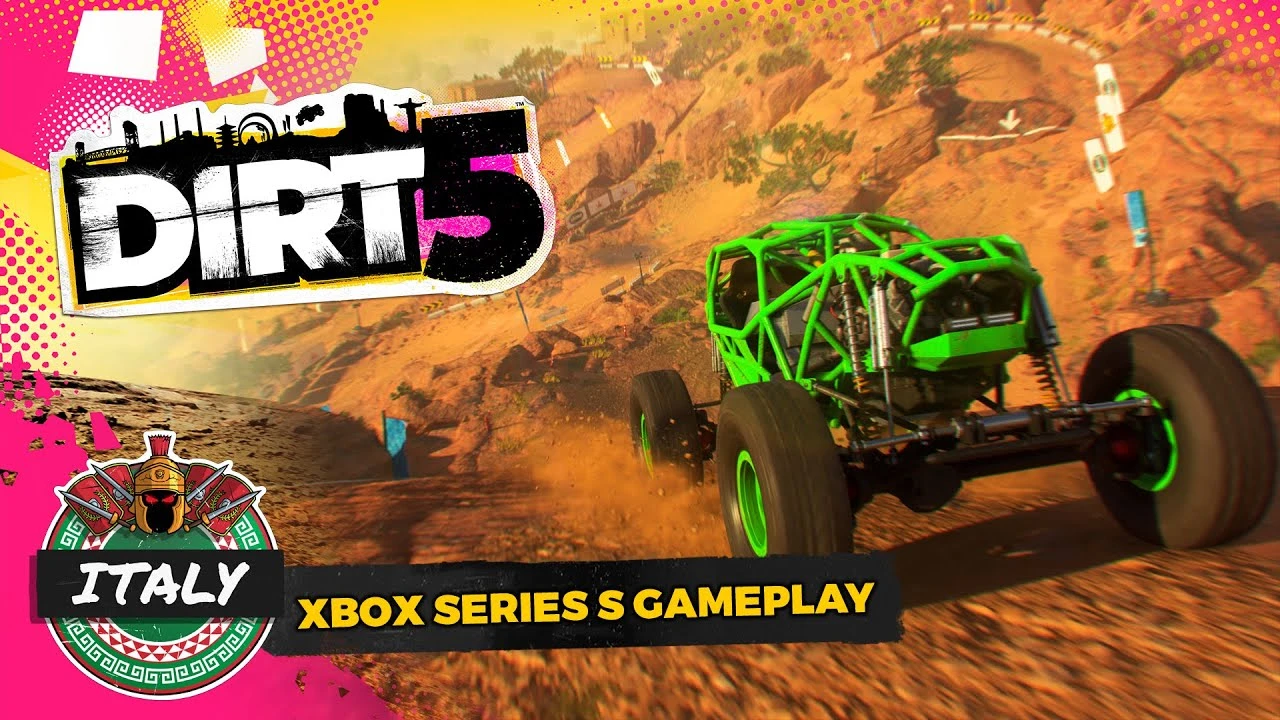 Геймплей DIRT 5 с Xbox Series S