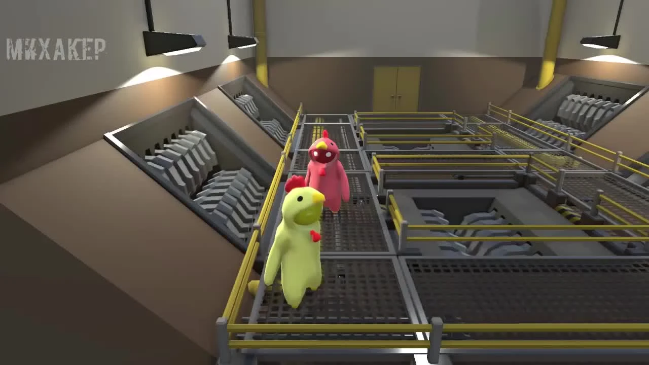 Gang Beasts - Смешные моменты (перевод) - Танцы (VanossGaming)