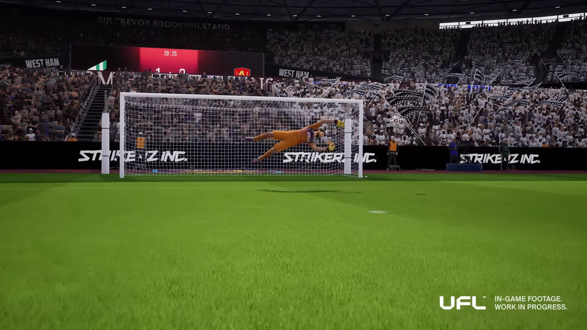 В новом ролике бесплатного футбольного симулятора UFL похвастались прыжками вратарей