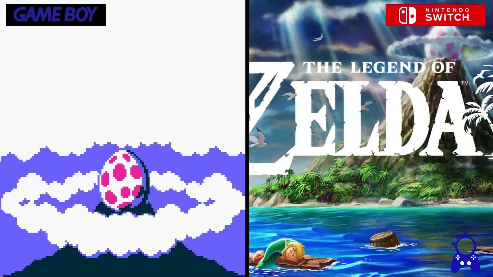 Legend of Zelda: Link's Awakening - сравнение оригинала для Game Boy Color и ремейка для Switch
