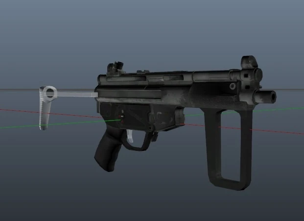 Grand Theft Auto 5 "MP5K Animated"