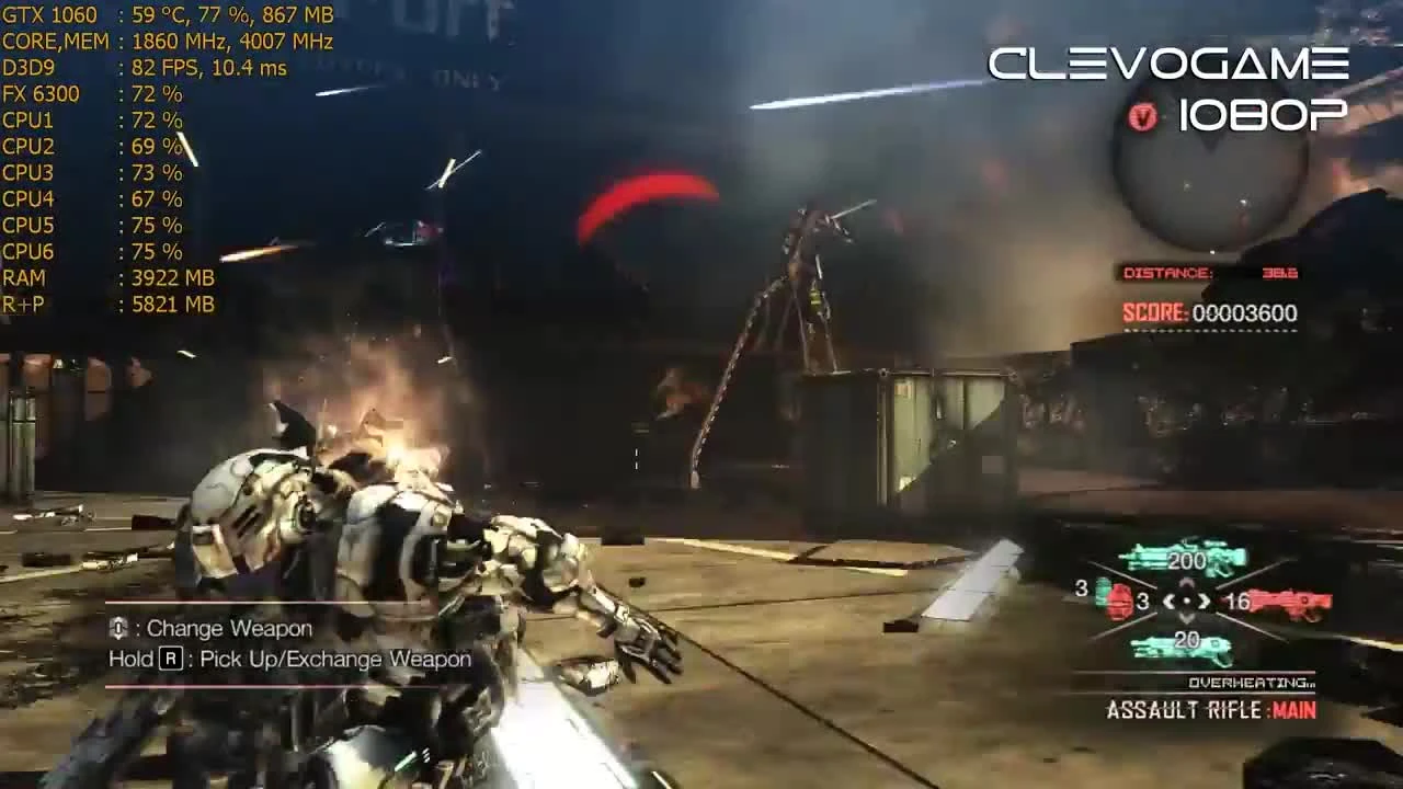 Vanquish GTX 1060 - FX 6300 - 1080p - 1440p - 4K