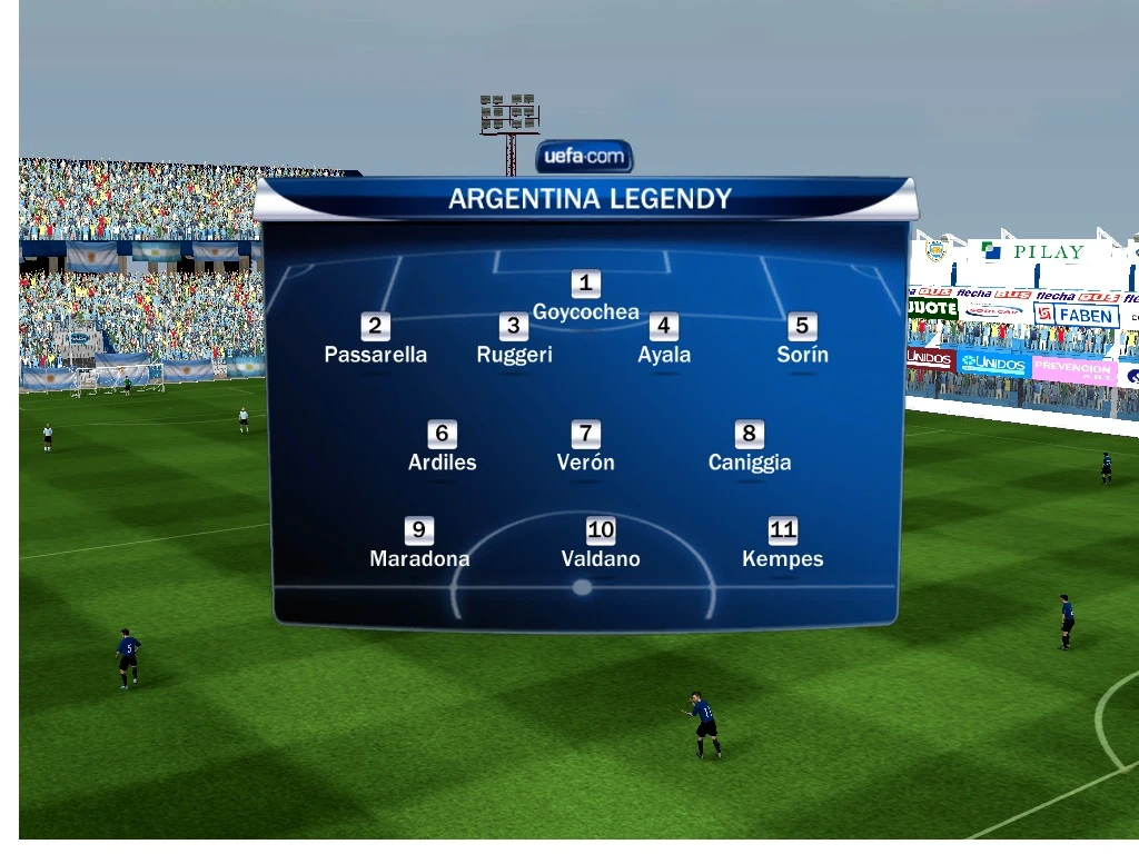 FIFA 10 "Легенды Аргентины"