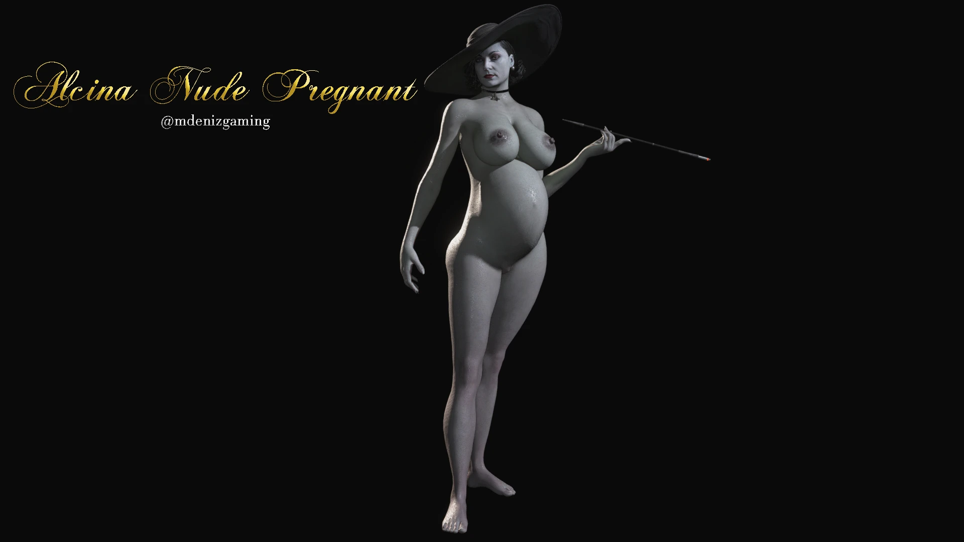 Resident Evil: Village "Леди Димитреску с пузиком"