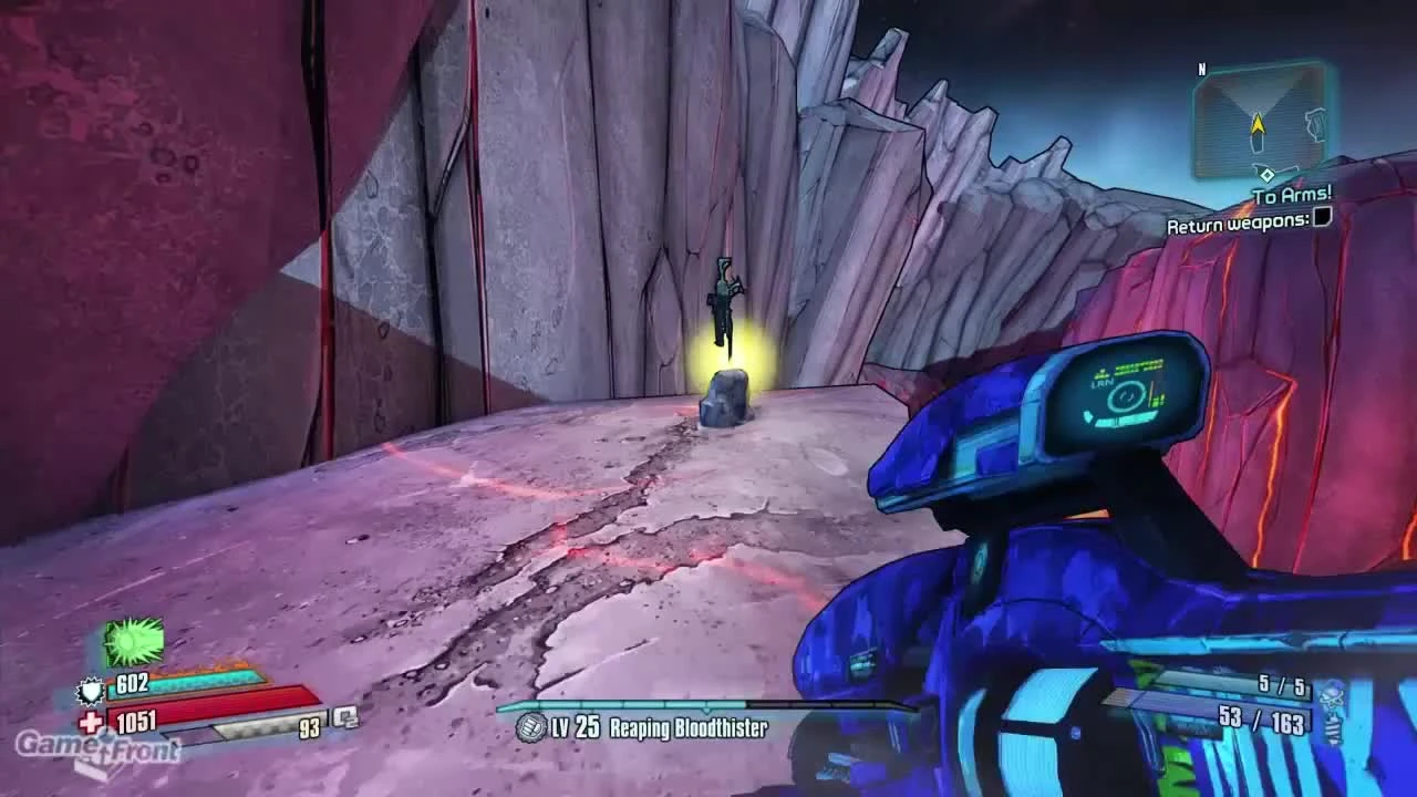 Borderlands: The Pre-Sequel "пушка Excalibastard"