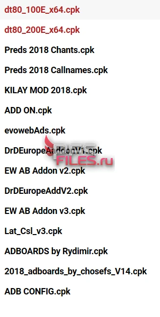 PES 2018 "ADD ON v.19 For PC 3.0 AIO by ki"
