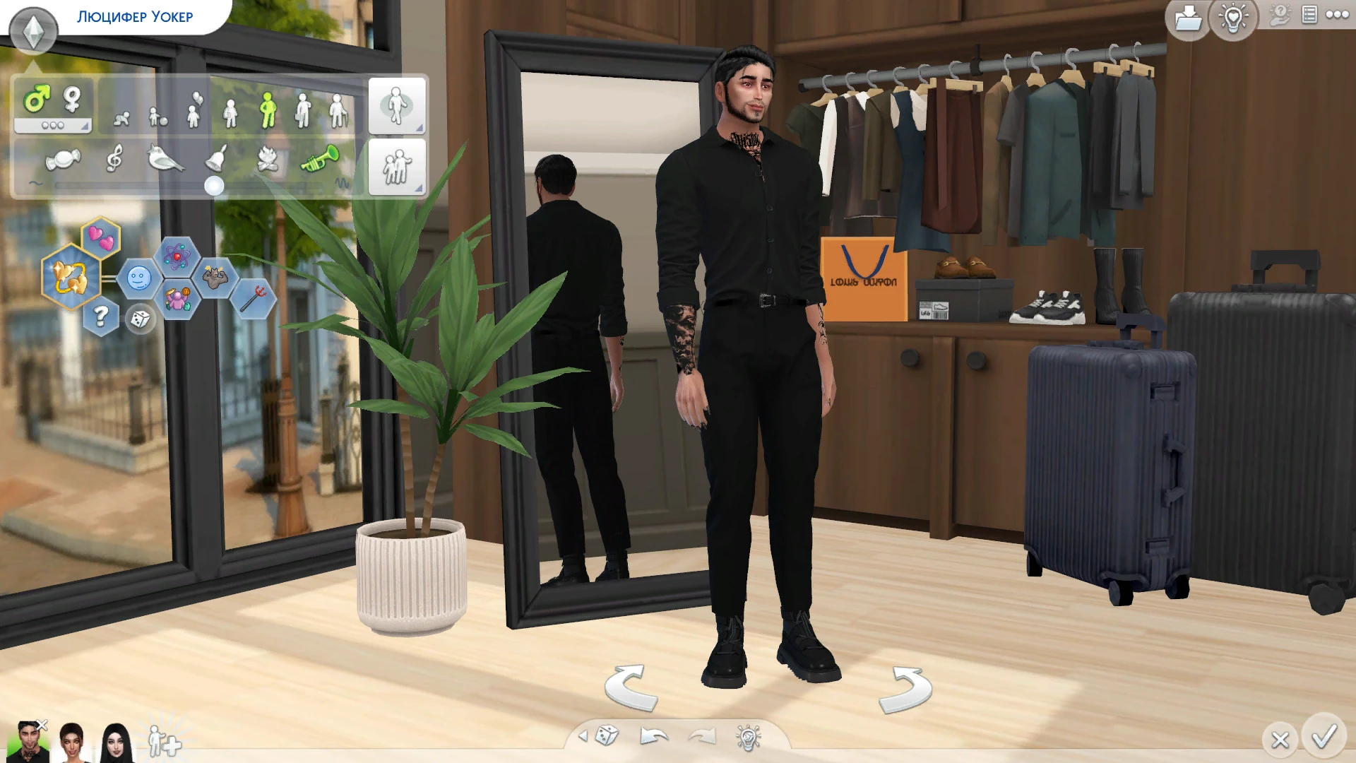 The Sims 4 "Сага Симов: Один город, 23 семьи"