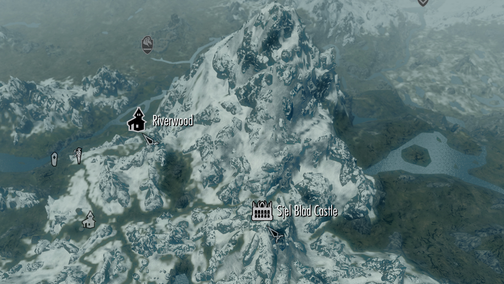 Elder Scrolls 5: Skyrim "Замок в Скайриме"