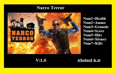 Narco Teror: Трейнер/Trainer (+7) [1.0] {Abolfazl.k}