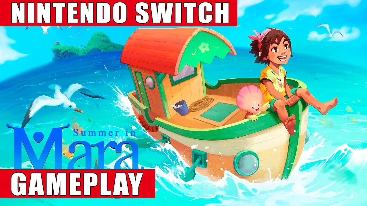 Видео игрового процесса приключенческой игры Summer in Mara