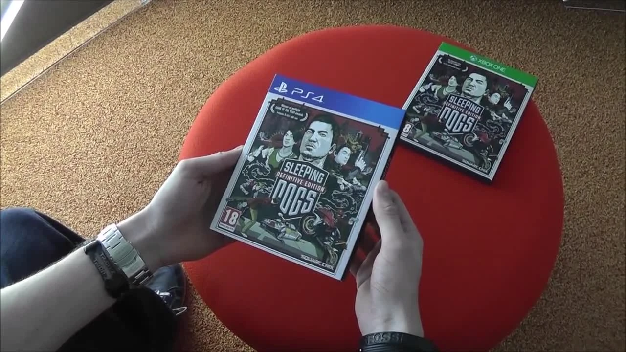 Распаковка Sleeping Dogs: Definitive Edition - Day One Edition
