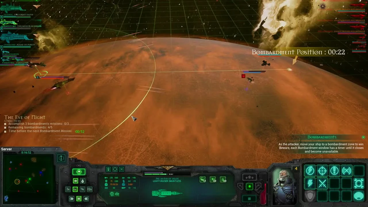 Battlefleet Gothic Armada "прохождение на русском - глава 02 обзор"