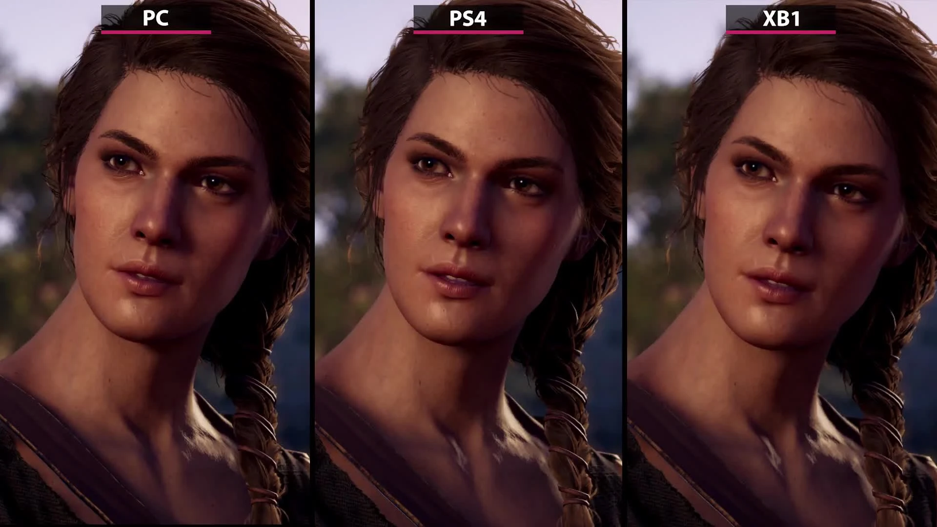 Сравнение графики и FPS в Assassin's Creed: Odyssey на PC, PS4 и Xbox One