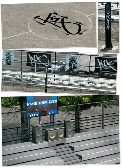 NBA 2K9 "Новая площадка K1X"