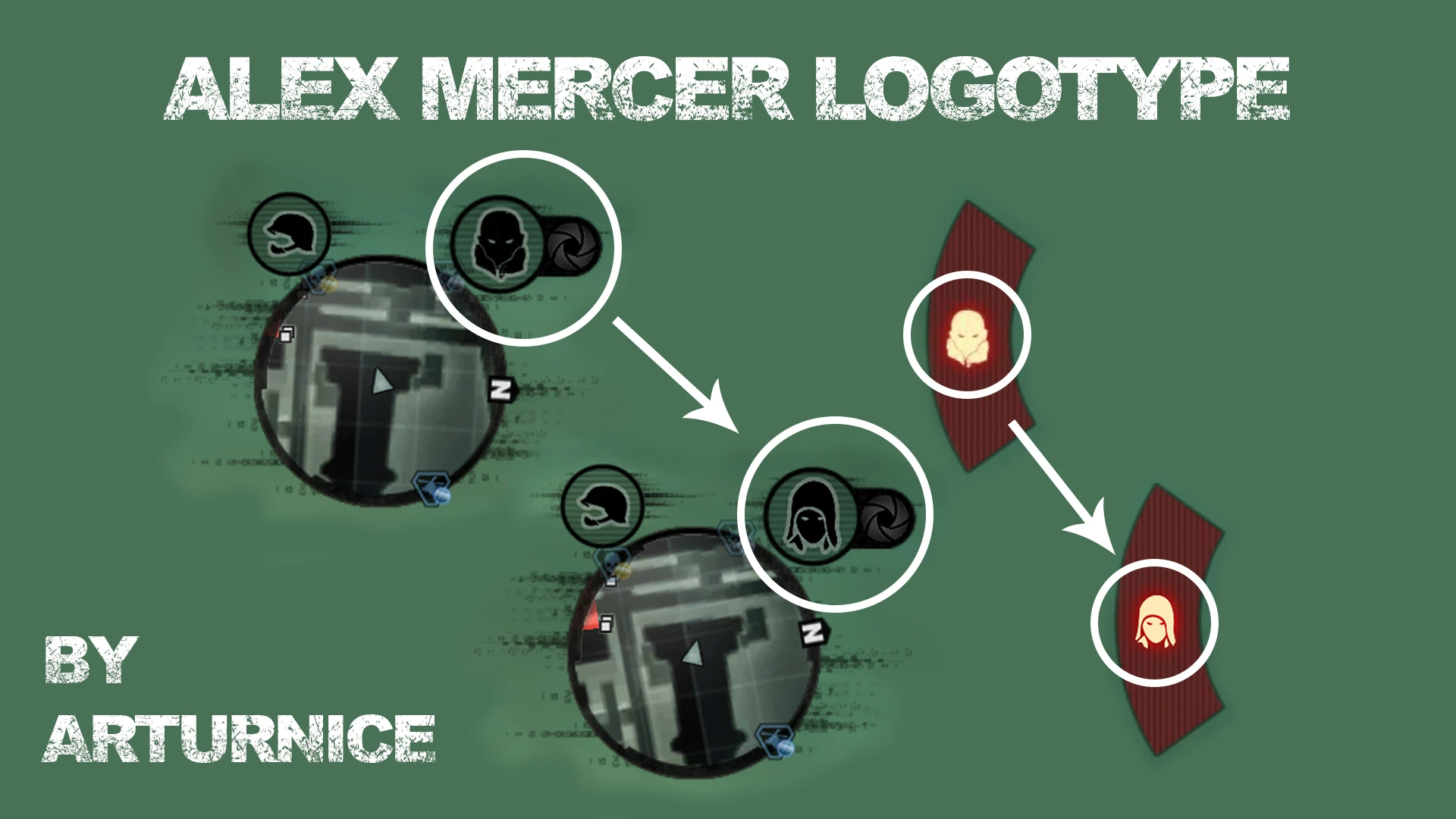 Prototype 2 "Alex Mercer Logotype"