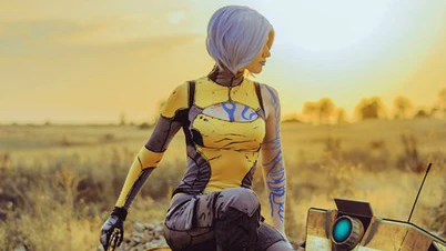 Красивый косплей Maya из Borderlands 2