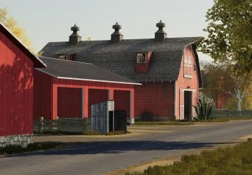 Farming Simulator 19 "Карта American Outback v3.0.0.0 FS19"