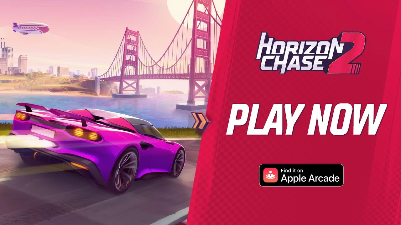 Эволюция духа аркадных гонок Horizon Chase 2 стала доступна на Apple Arcade