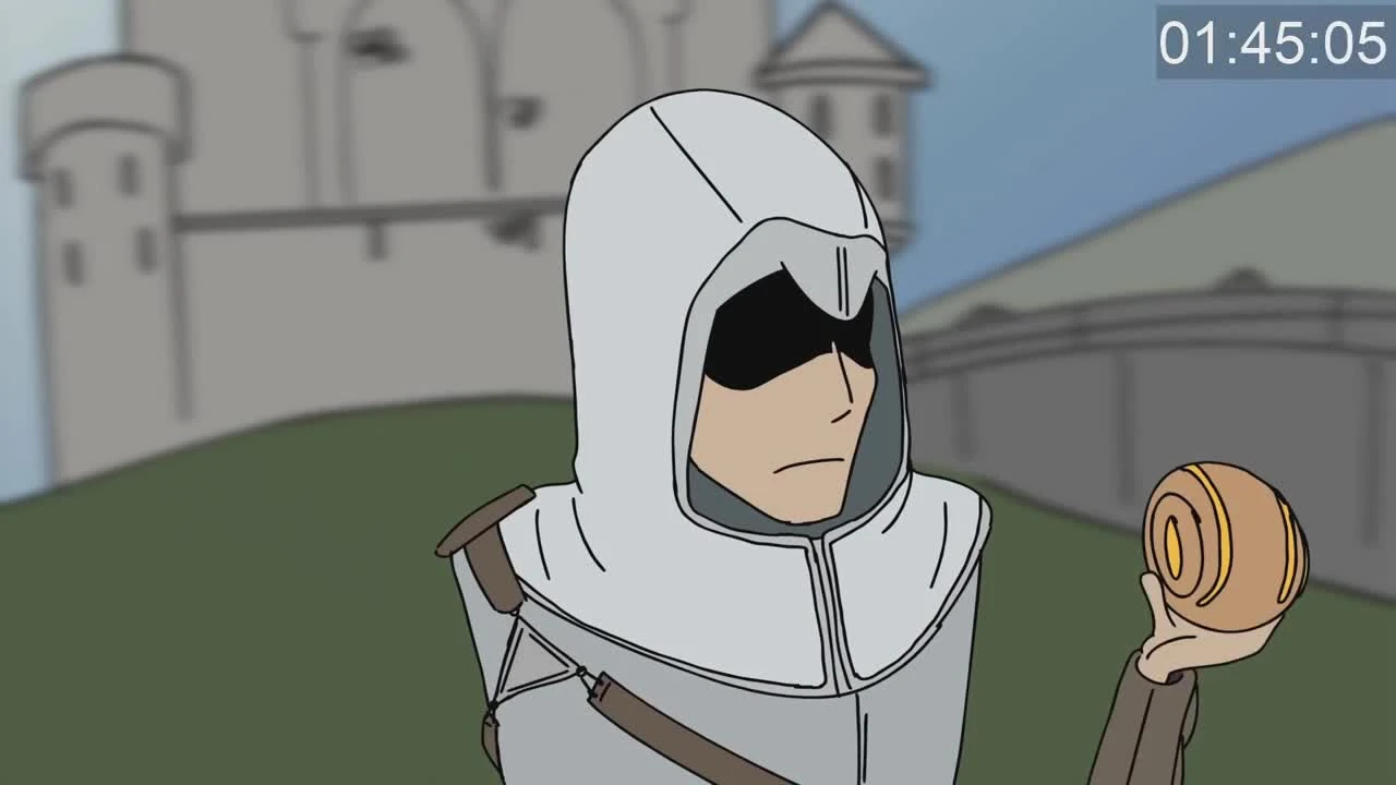Весь Assassin's Creed за 3 минуты (АНИМАЦИЯ)