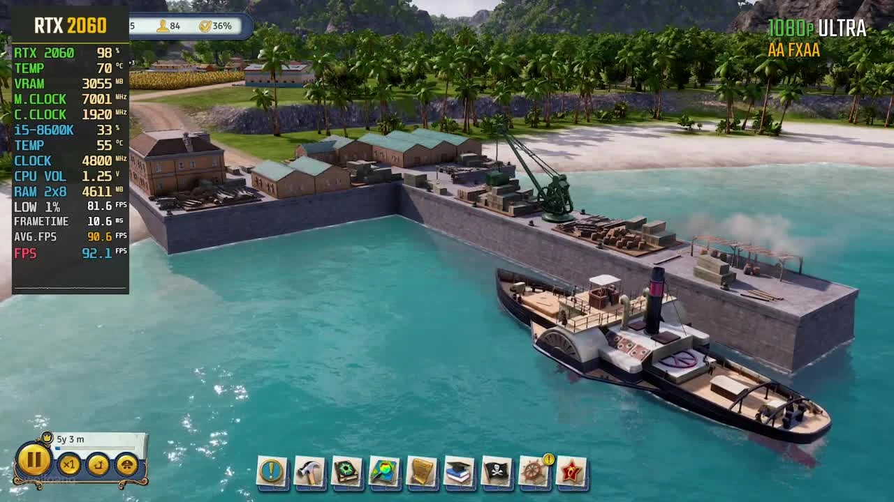 Tropico 6 - RTX 2060
