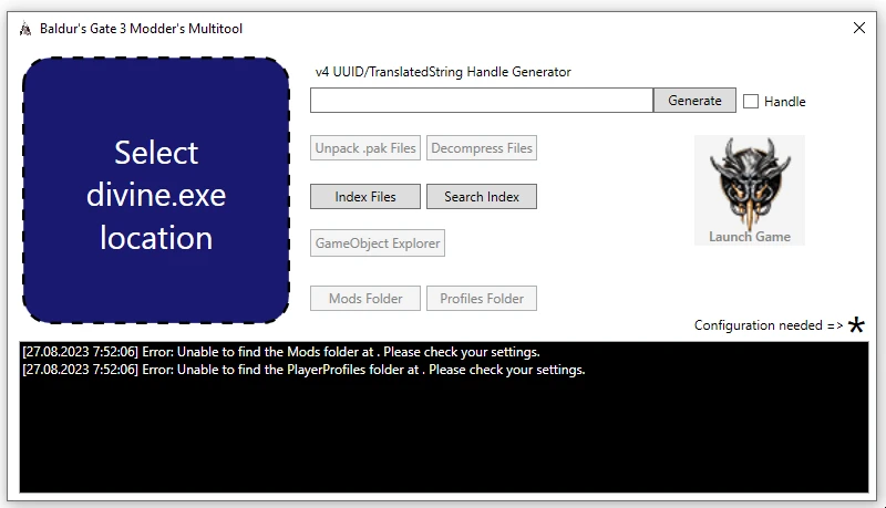 Baldur's Gate 3 "Модпакер - BG3 Modder's Multitool" [v0.12.21]