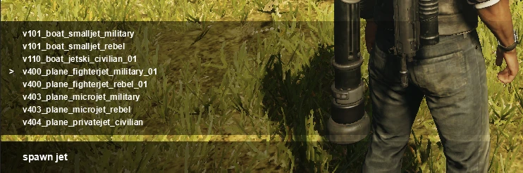 Just Cause 4 "Спавнер предметов"