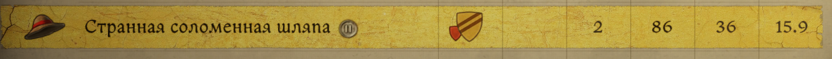 Странная соломенная шляпа (это отсылка?)