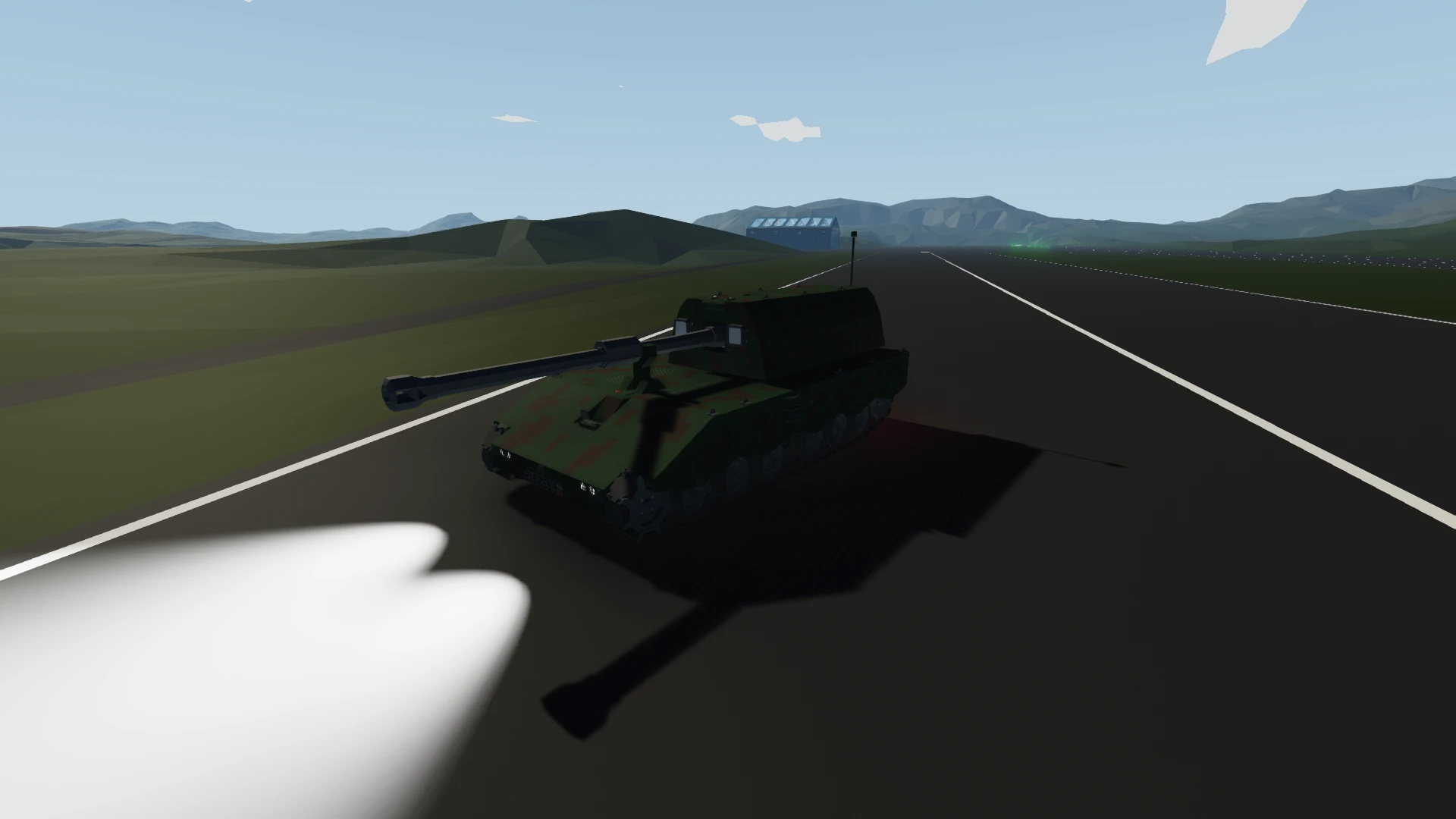 Stormworks: Build and Rescue "Немецкая Самоходная Артиллерия PanzerHaubitze 1800"