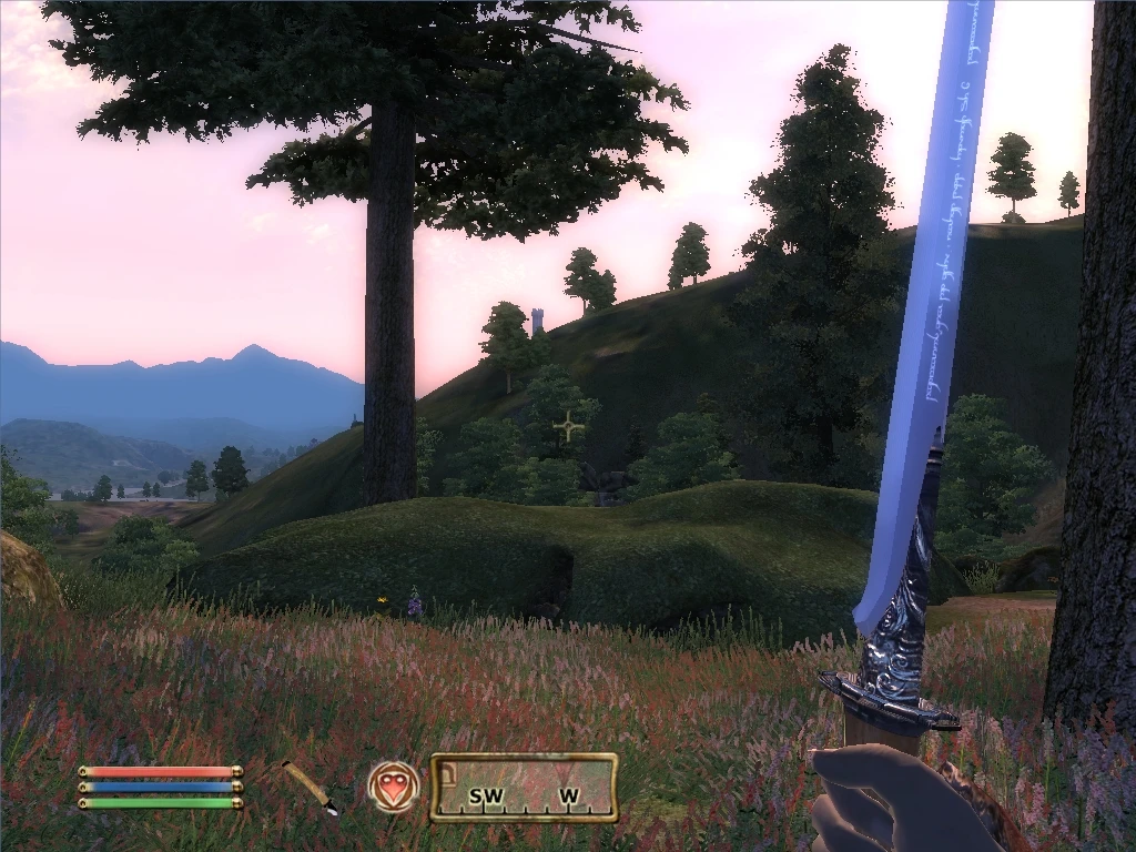 TES 4: Oblivion "Эльфийское оружие Адоннея"